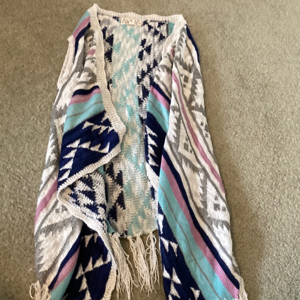 Colorful cardigan